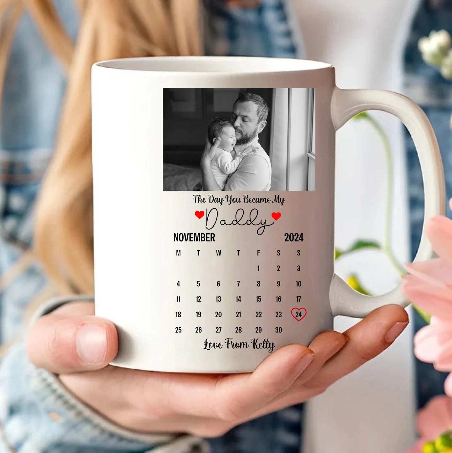 Taza económica personalizada con foto - Taza 2 CARAS ECONOMY _ 1 TAZA _ 11oz