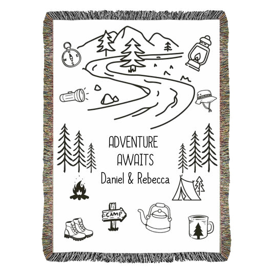 Heirloom Woven Blanket 37x52 Vertical Amazon
