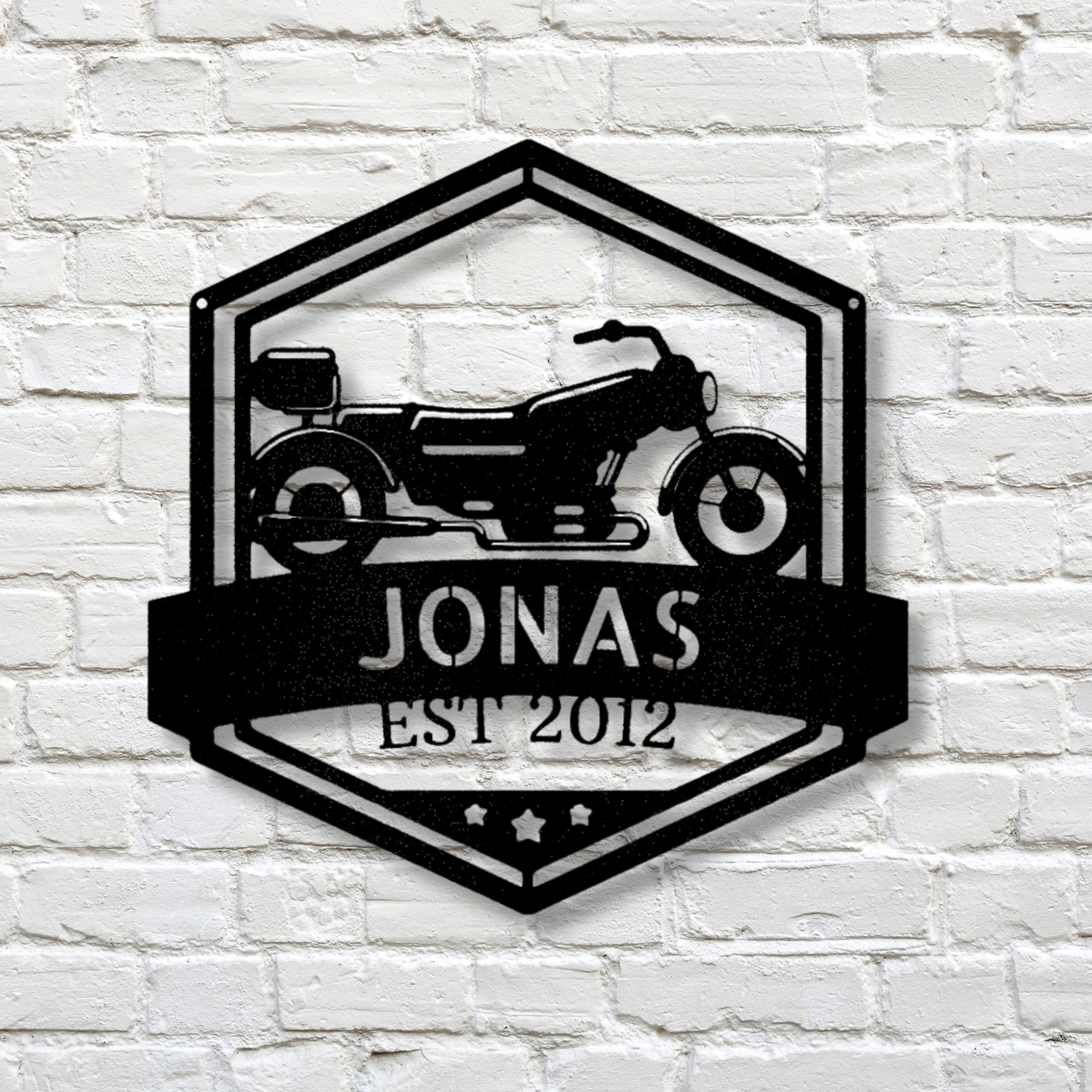 King Of The Road Monogram, Metal Steel Sign, Outdoor Decor, Road Trip Decor, Personalized Sign Gift, Home Wall Art for Car Enthusiast