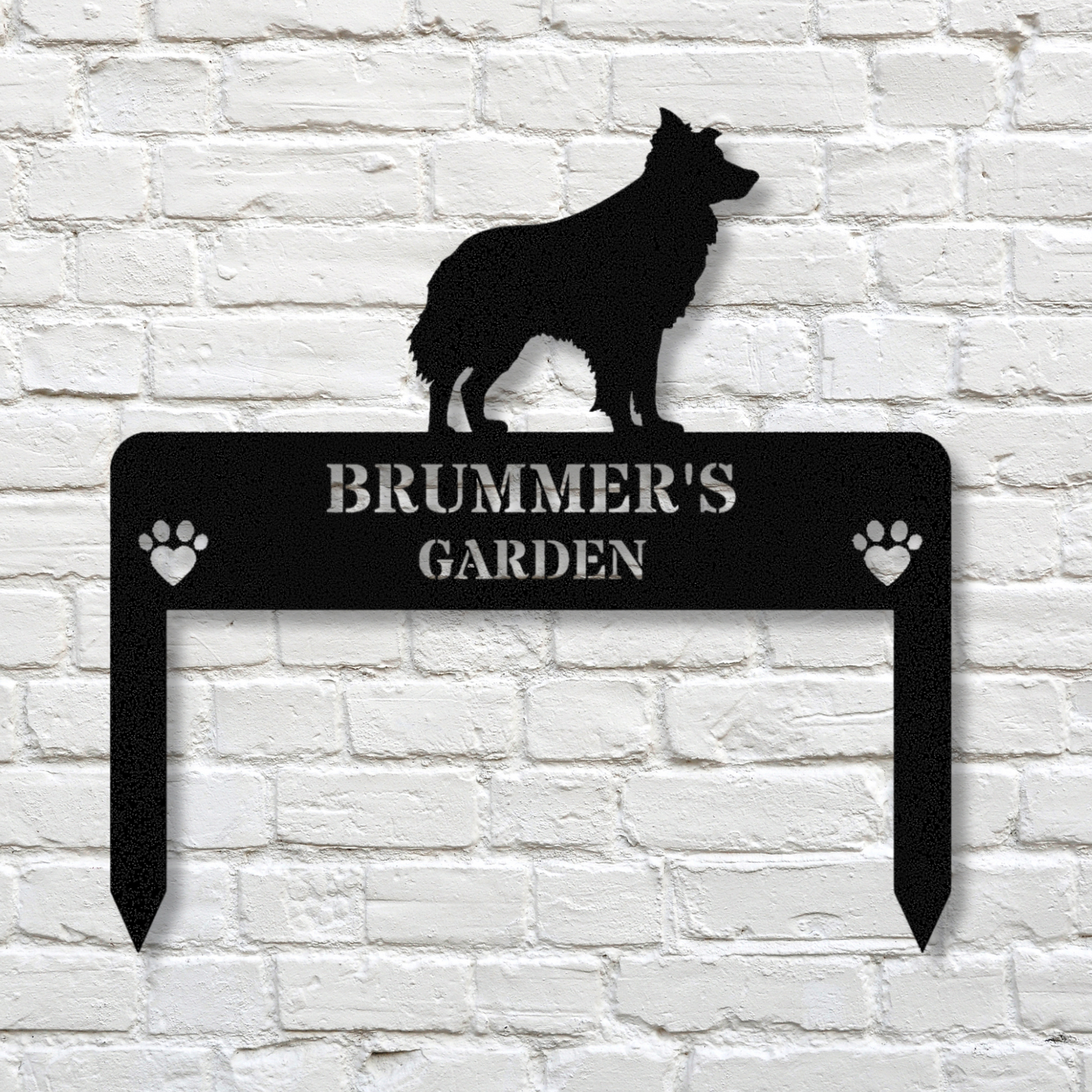 Pet Memorial Garden Stake, Dog Loss Metal Sign, Dog Breed Sign, Dog Memorial Metal Sign, Personalized Dog Name Stake, Pet Grave Markers