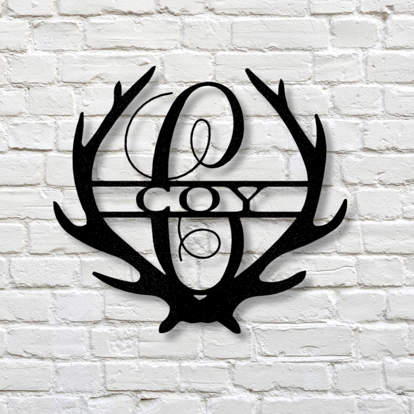 Custom Stag Metal Sign, Personalized Name Metal Sign, Cabin  Decor For Hunter Dad , Indoor Outdoor Hanging, Birthday Gift for Hunter Dad.