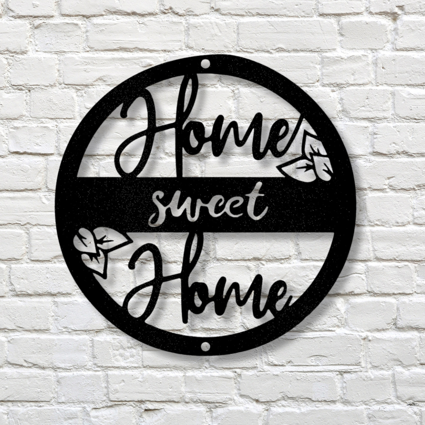 Home Sweet Home Metal Sign, Steel Home Design, Metal Wall Art, Housewarming Gift, Welcome Home Decor for Both Genders, Homeowner gift