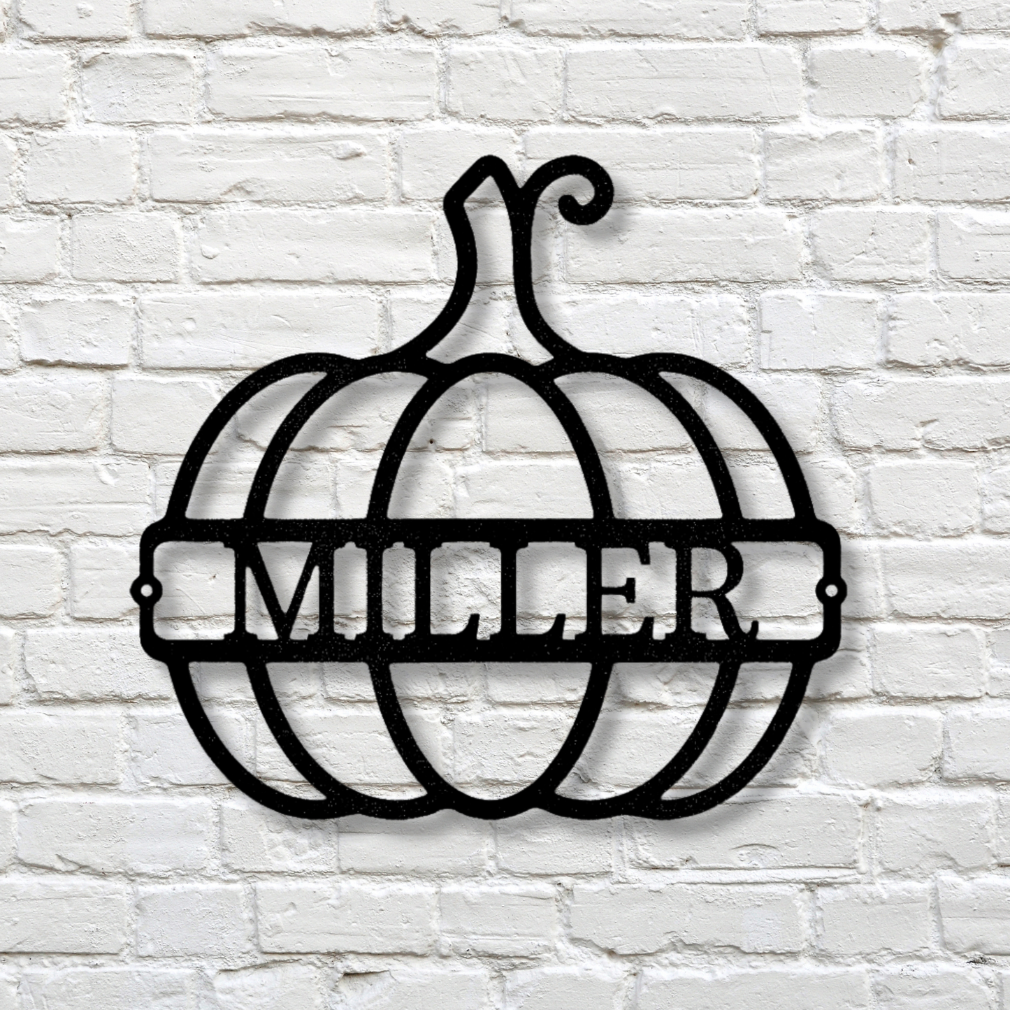 Custom Big Pumpkin Metal  Sign, Personalized Big Pumpkin Metal Art, Indoor Outdoor Wall Decor, Housewarming Gift, Metal Art Hanging.