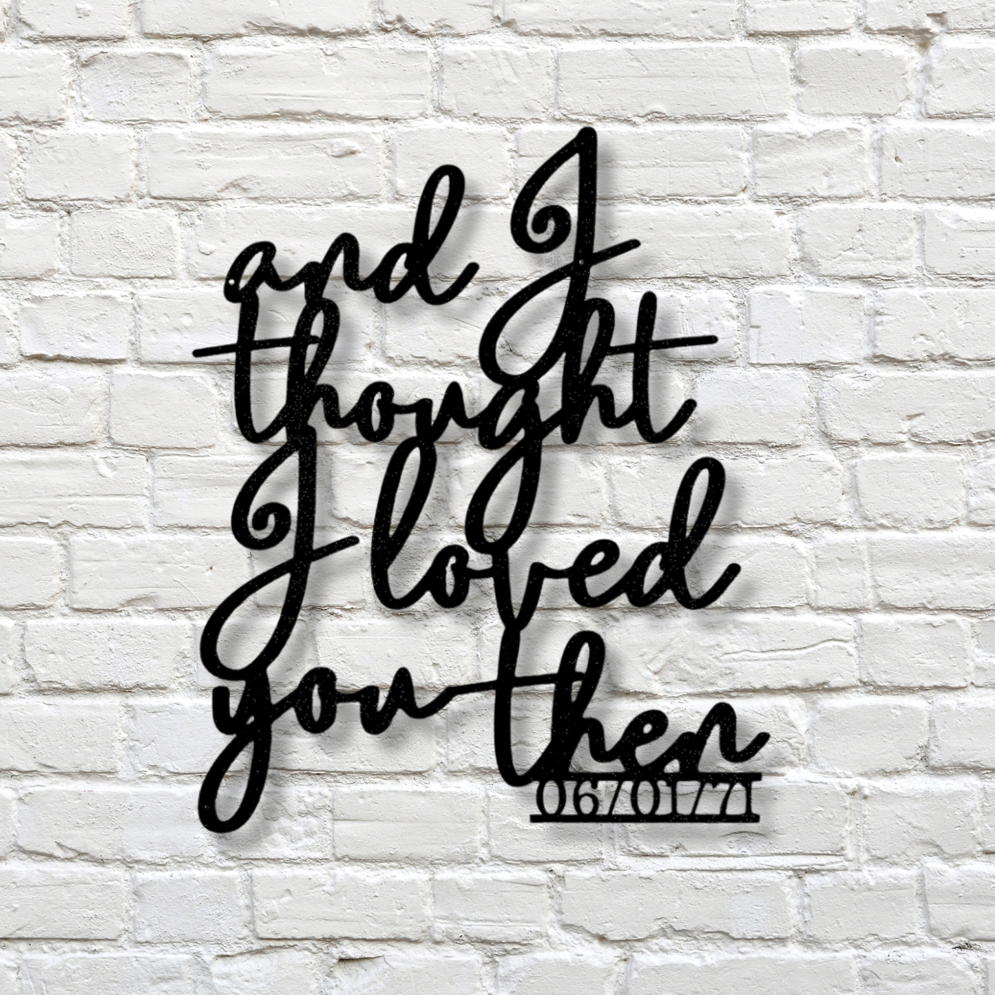 Ever Growing Love Metal Sign With Custom Established Date, Personalized Valentine's Day Metal Art Sign, Anniversary Wall Decor, Husband To Wife Gift.