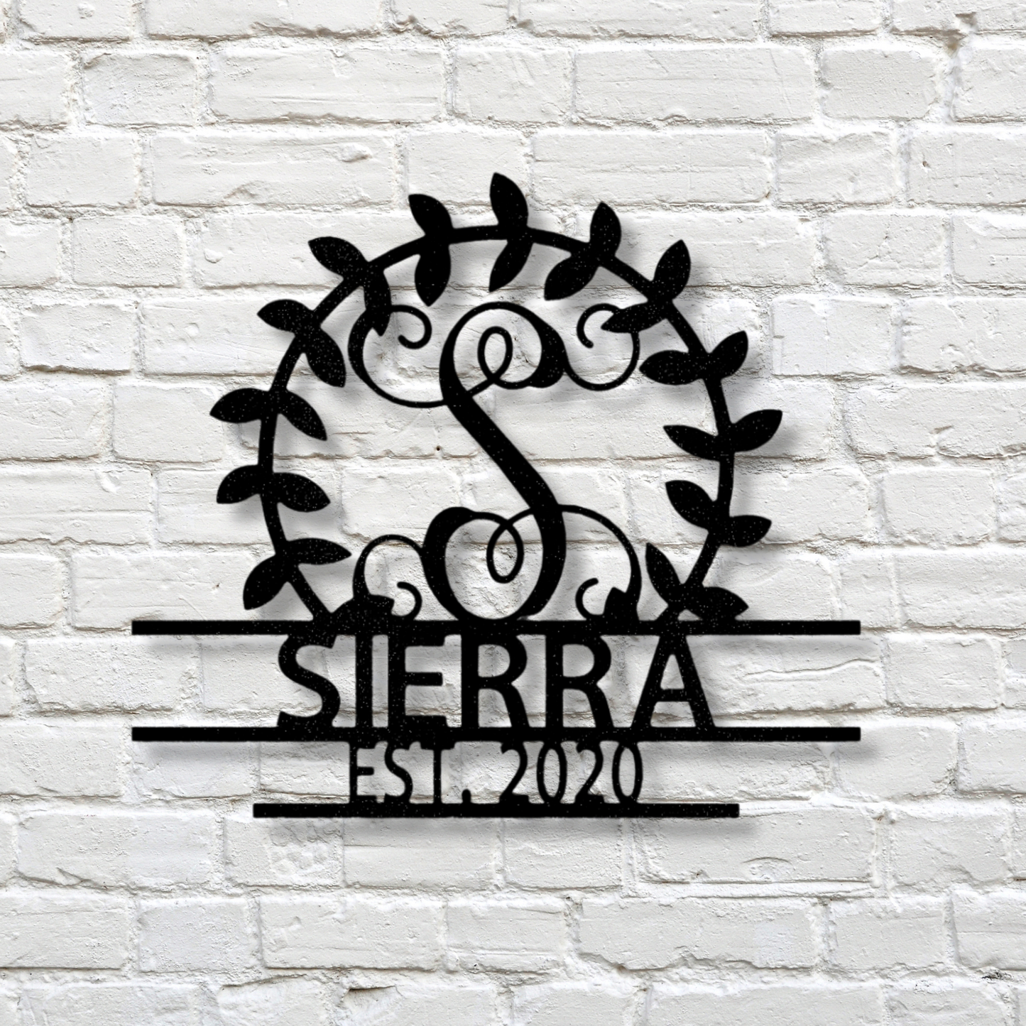 Custom Crest Metal Sign, Personalized Crest Monogram, Meaningful Gift, Outdoor Wall Hanging, Living Room Decor, Housewarming Wall Art.