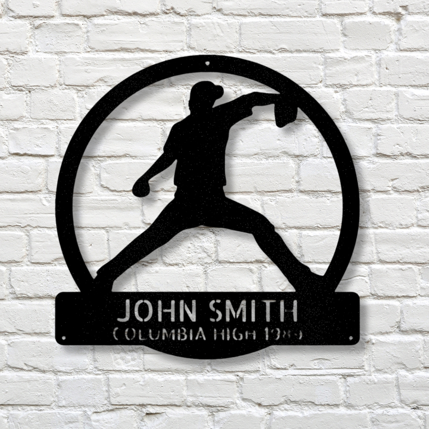 Custom Pitch Perfect  Metal Sign, Personalized Pitch Perfect Monogram, Graduation Gift For Sports Lover, Birthday Gift For Him, Living Room Decor, Housewarming Gift.