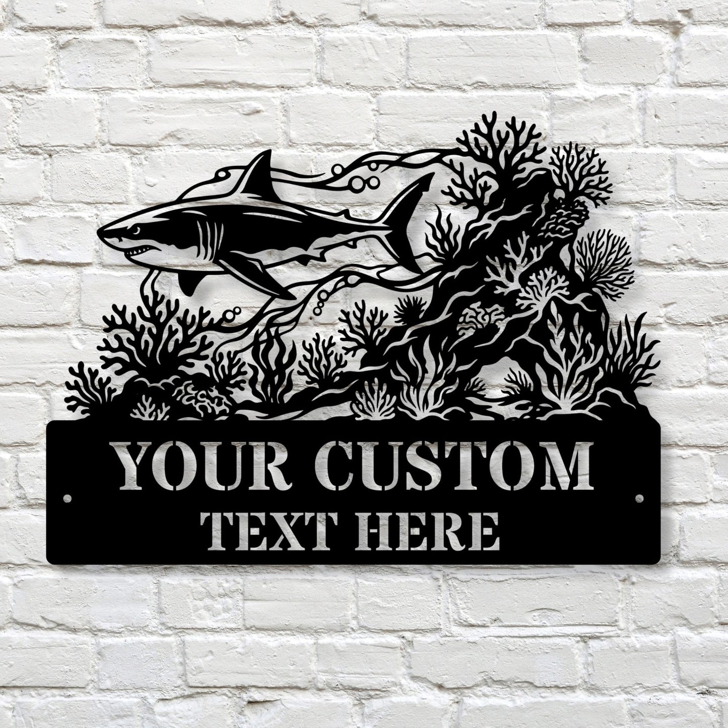 Custom Beach House Metal Sign, Personalized Coastal Decor, Beach House Wall Art, Nautical Metal Sign, Ocean Home Decor, Seaside Gift