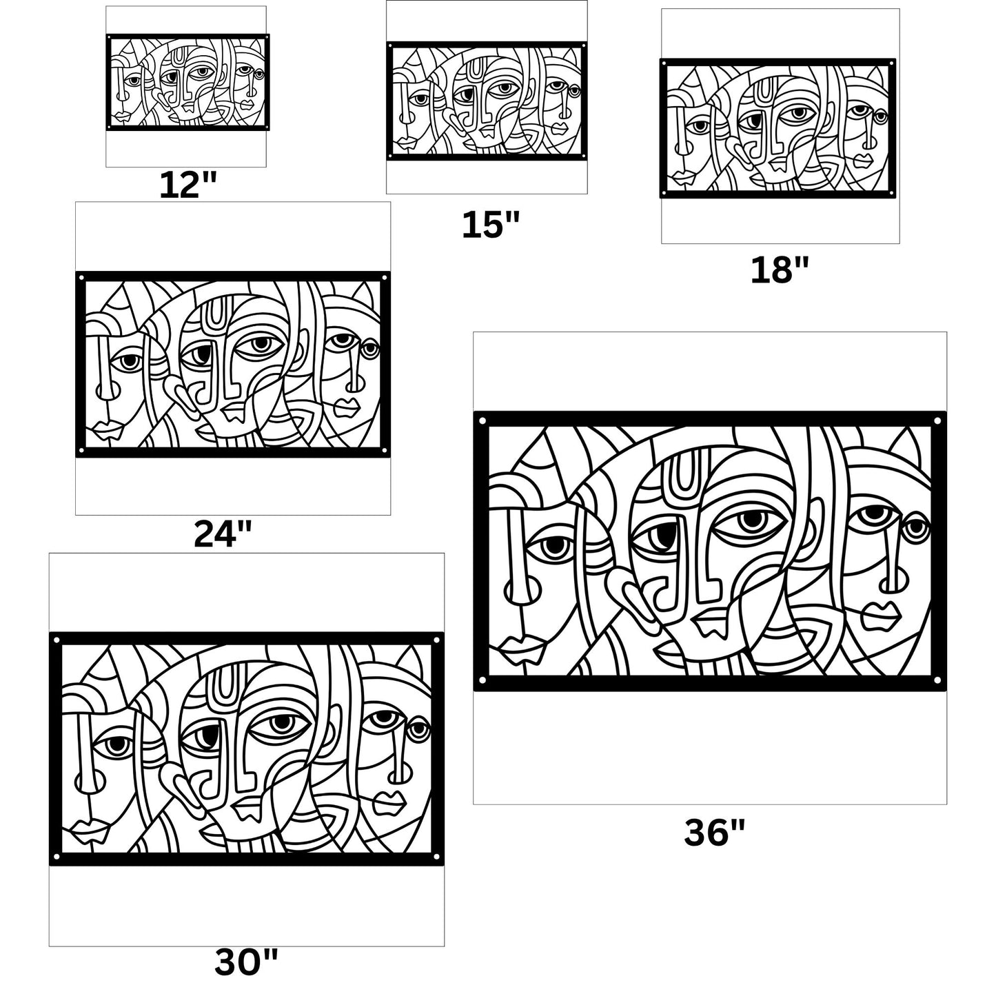 Abstract Picasso Face Wall Art, Picasso Print, Modern Line Art, Minimalist Face Art, Cubist Wall Decor, Contemporary Art Print