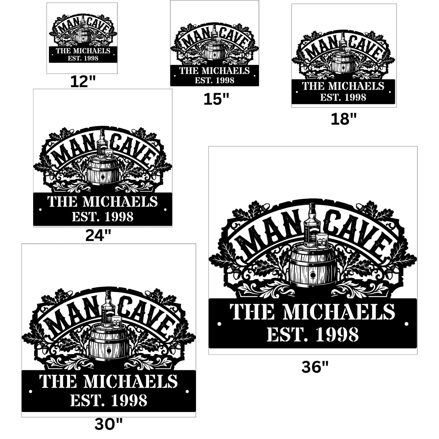 Custom Home Bar Decor, Personalized Man Cave Bar Metal Sign, Funny Pub Sign, Gift for Him, Husband Father Day Gift, Garage Wall Art Decor