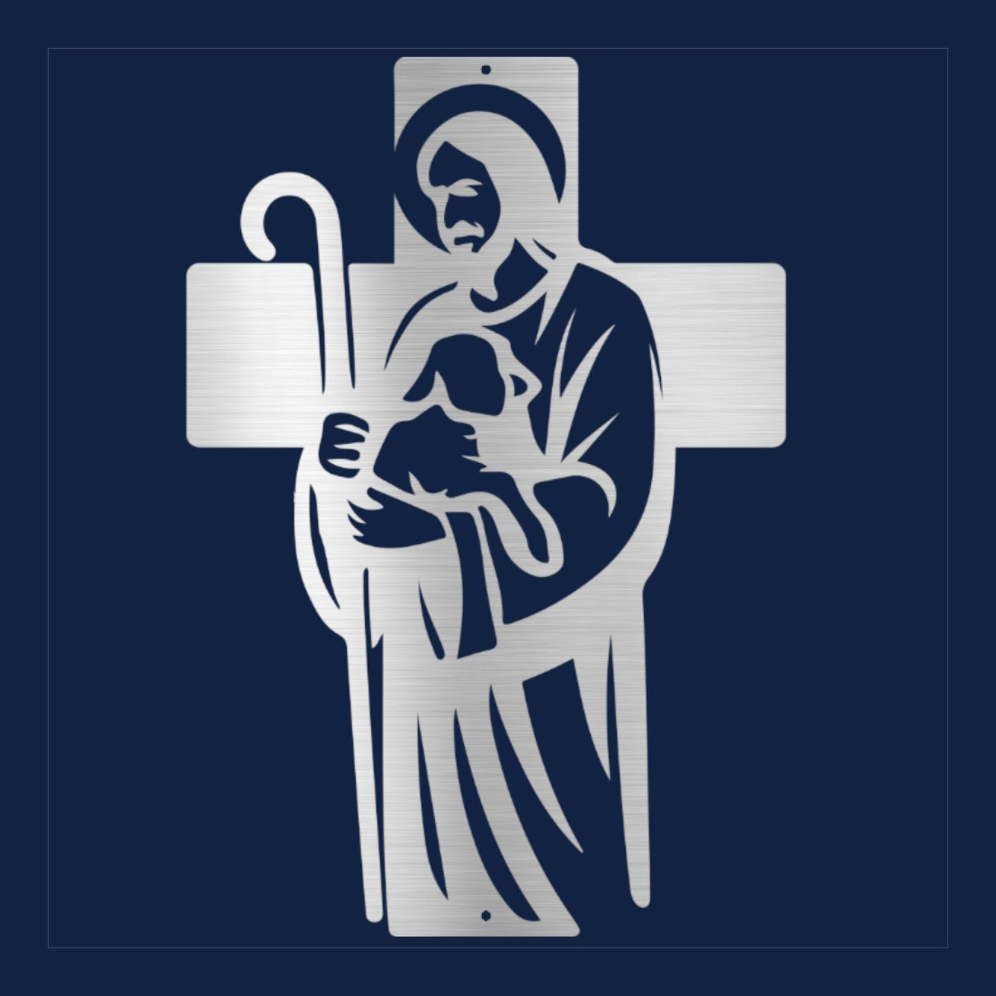 Good Shepherd Wall Art Sign, Christian Wall Decor,
