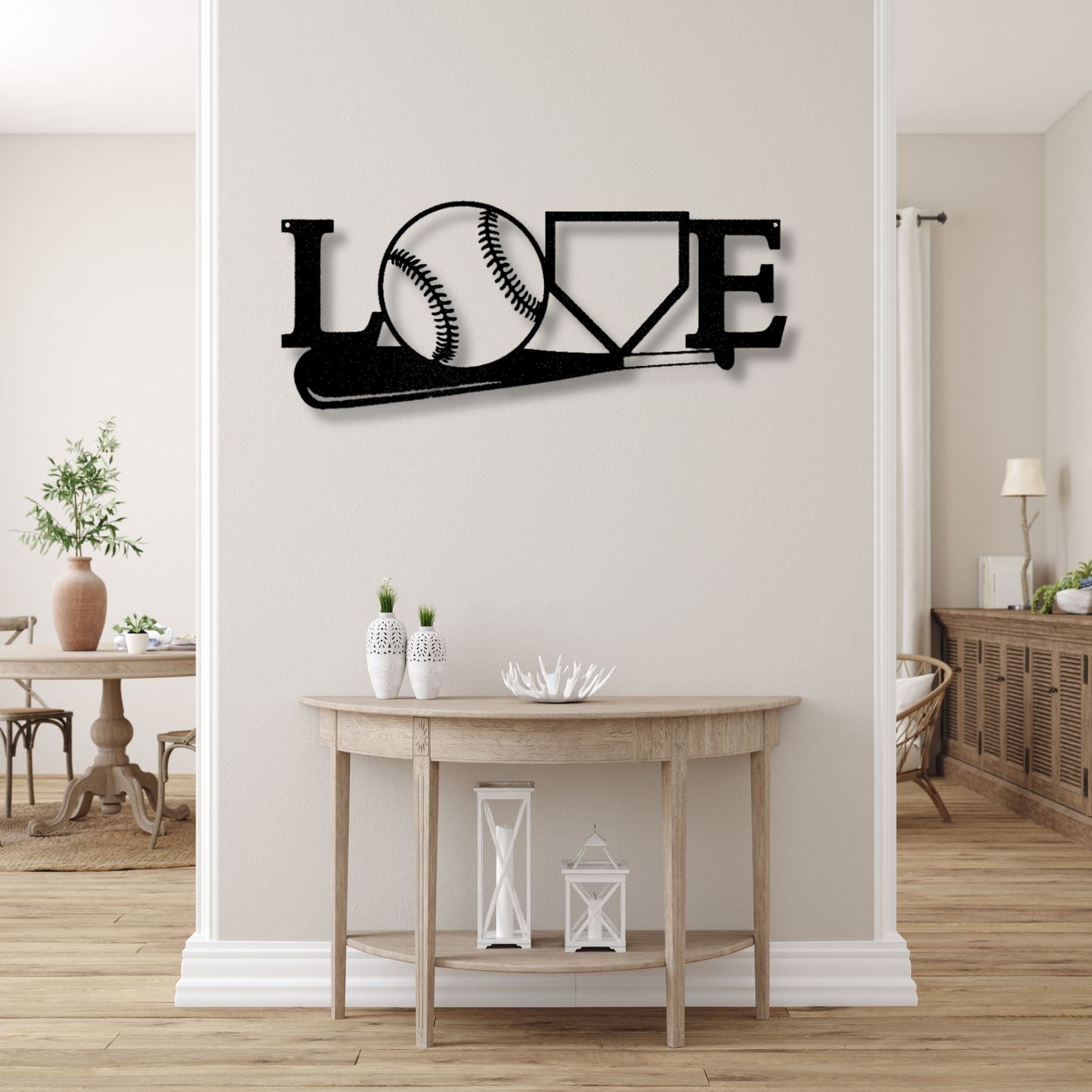For The Love Of The Game Metal Sign, For The Love Of The Game Monogram, Graduation Gift For Sports Lover, Housewarming Gift, Living Room Decor.