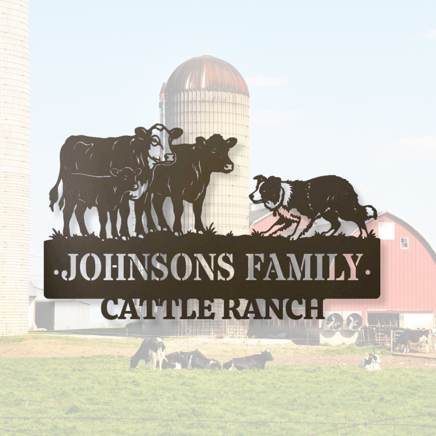 Custom Metal Ranch Sign, Personalized Cattle Farm Decor, Metal Brand Sign, Outdoor Sign for Ranch Gate, Bull Metal Wall Art, Country Home Decor
