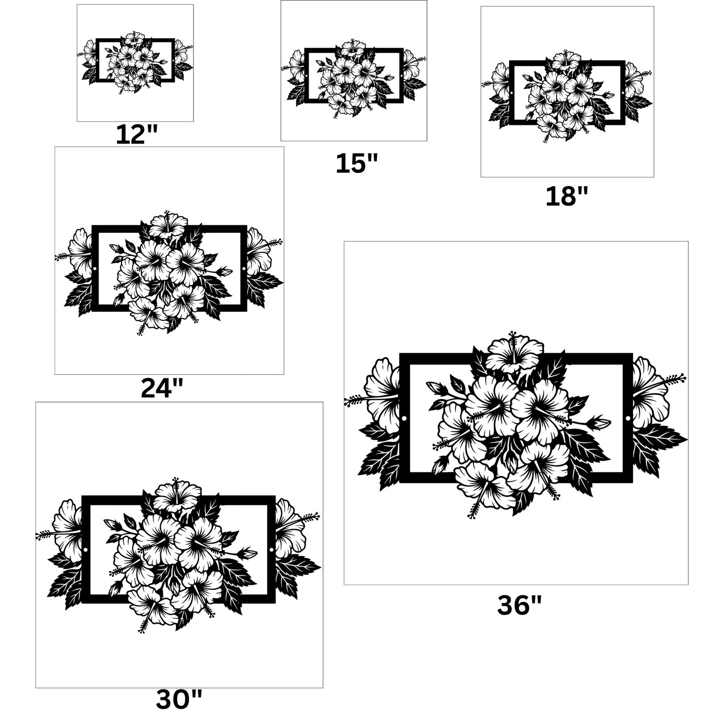 Wildflower Metal Wall Art, Floral Wall Decor, Botanical Art, Nature Wall Art, Farmhouse Rustic Decor, Garden Flower Gift for Her