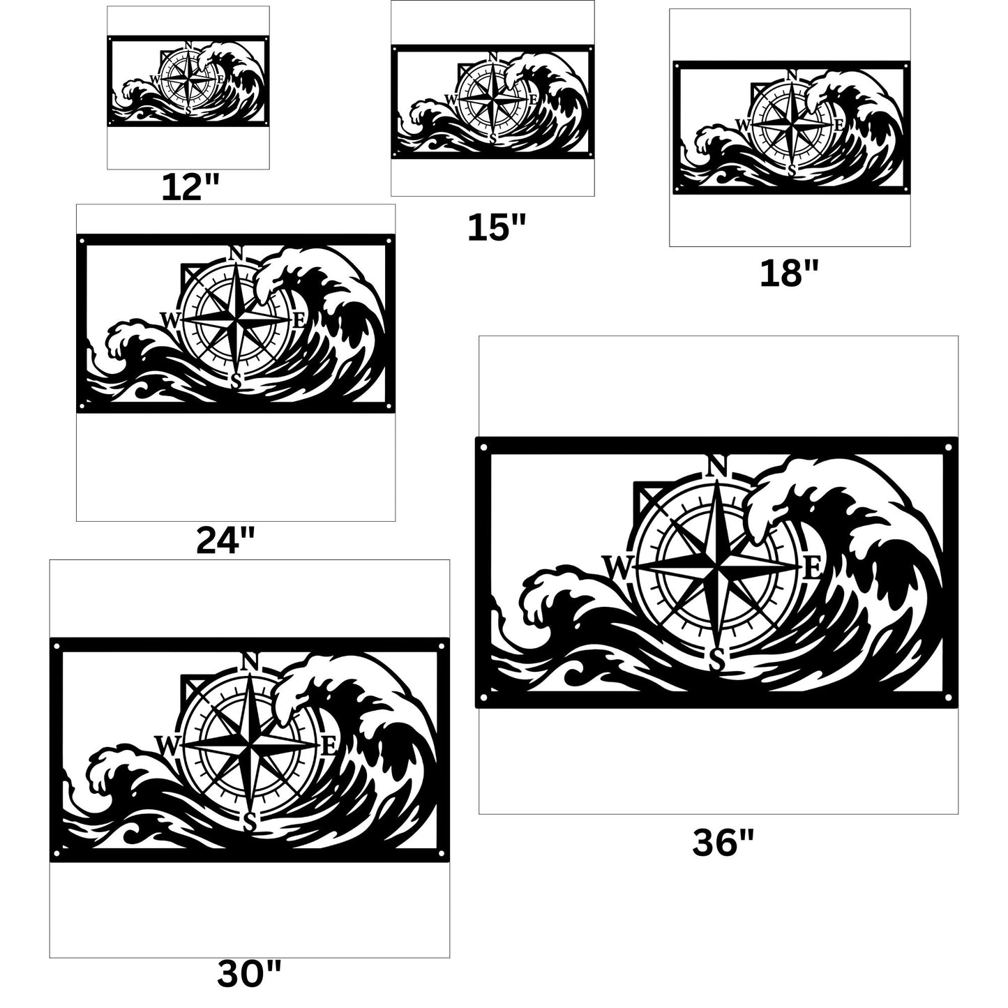 Compass Wall Art, Nautical Wall Decor, Travel Wall Art, Adventure Decor, Compass Print, Navigation Art, Coastal Home Decor, Explorer Gift