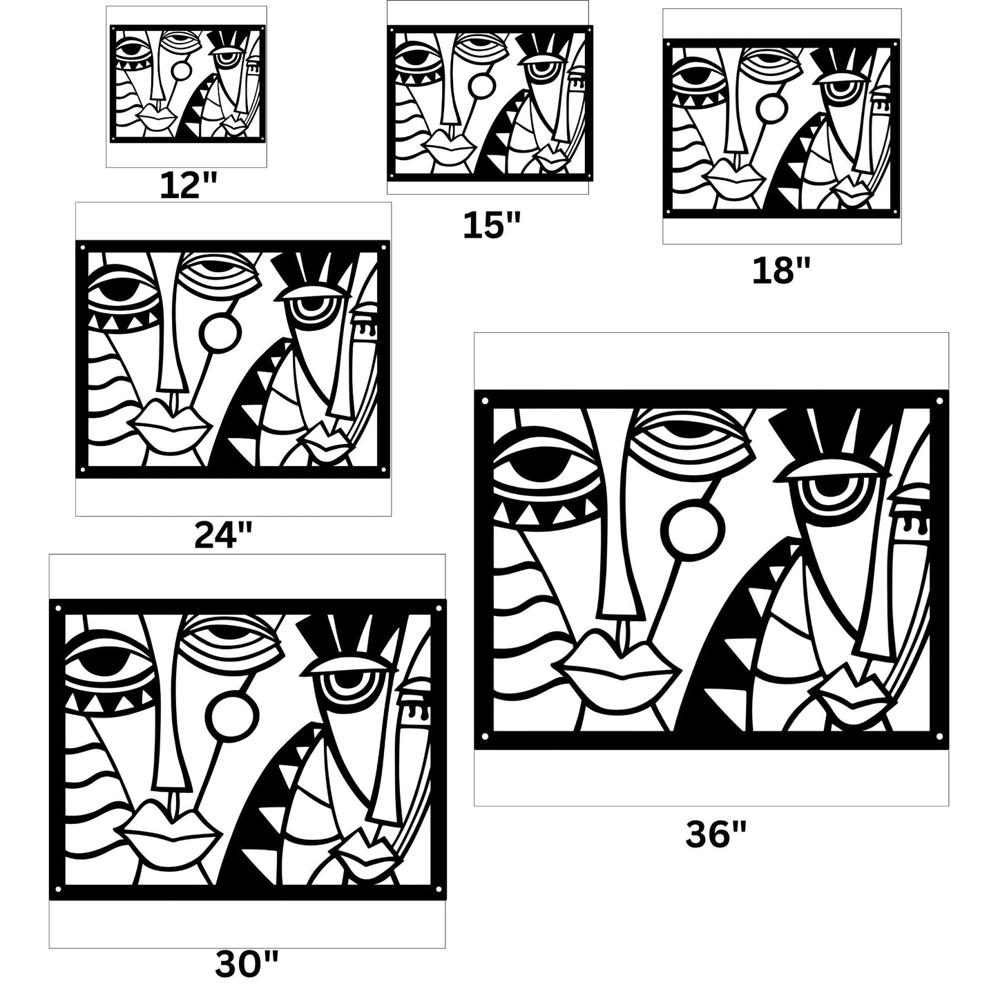 Picasso Style Faces Wall Art, Abstract Face Print, Cubism Wall Decor, Modern Line Art, Picasso Face Art, Minimalist Portrait Artwork