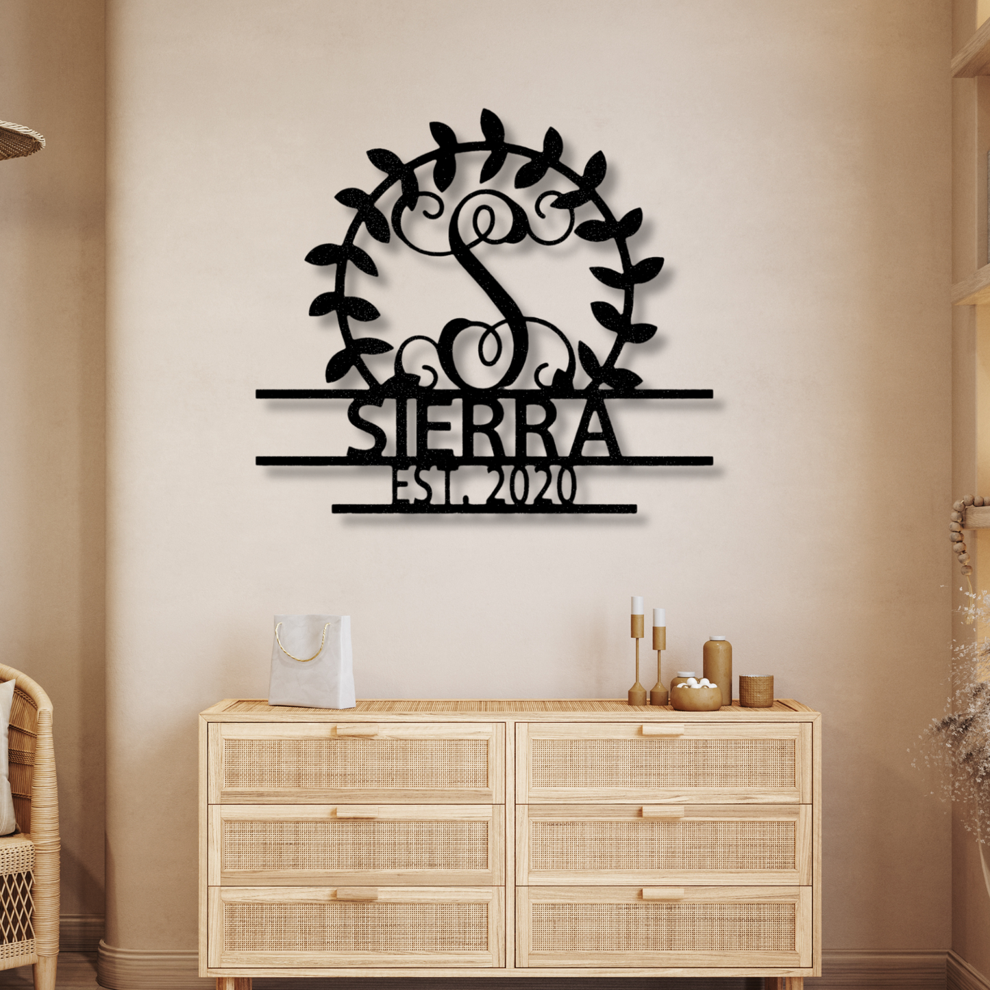 Custom Crest Metal Sign, Personalized Crest Monogram, Meaningful Gift, Outdoor Wall Hanging, Living Room Decor, Housewarming Wall Art.