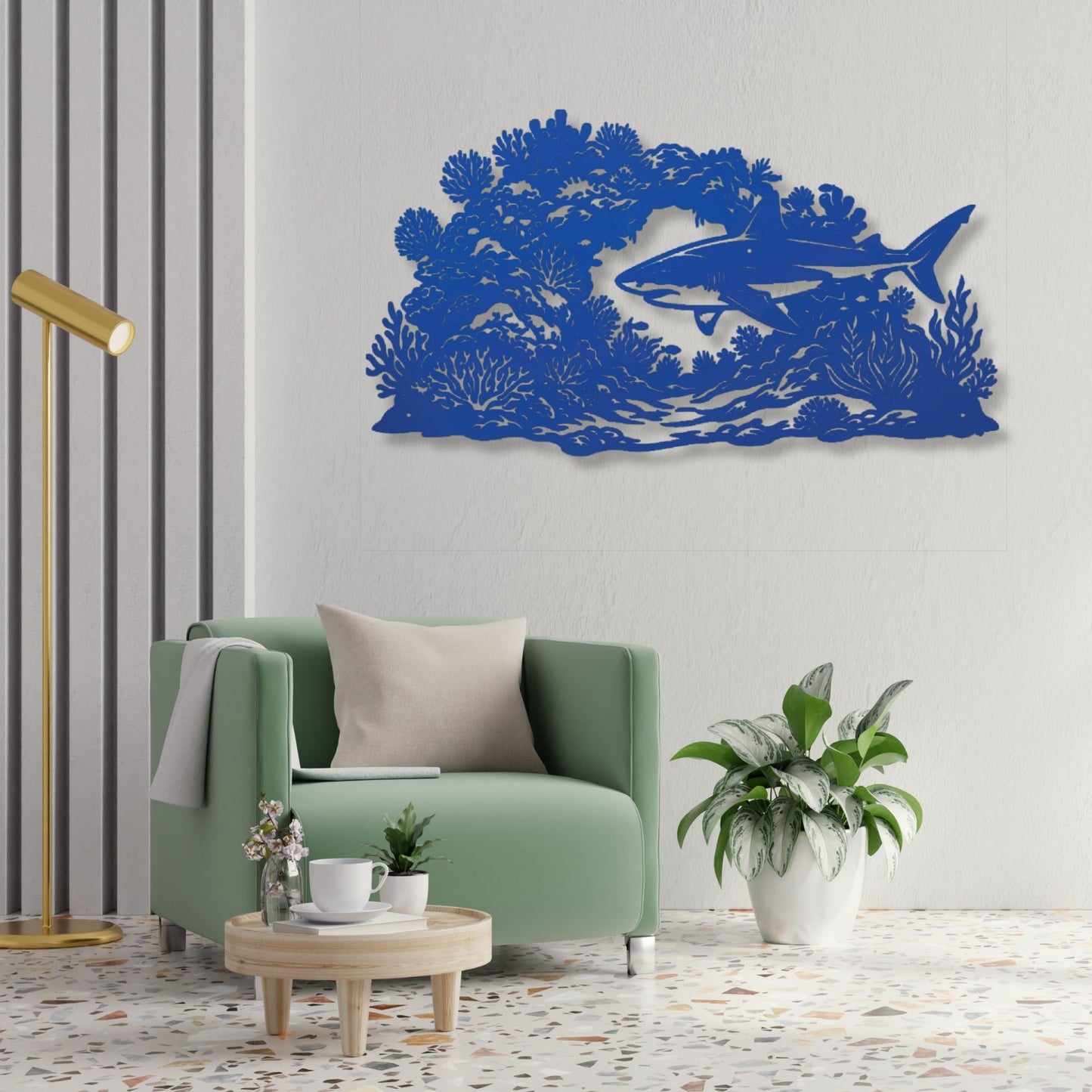 Marine life metal wall art, ocean wall decor, nautical home art, sea life sculpture, coastal beach house decor, fish whale dolphin art