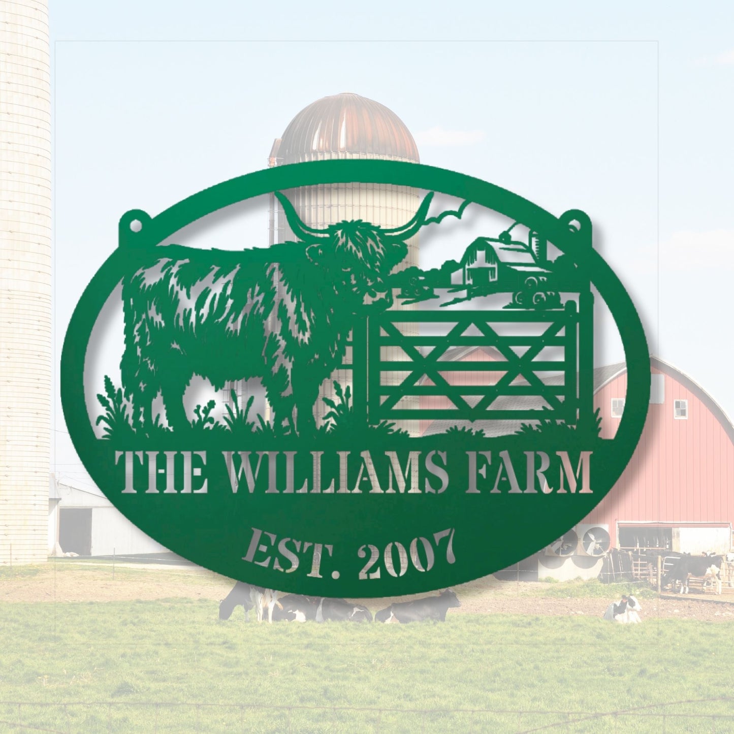Personalized Cattle Ranch Sign, Custom Ranch Name Sign, Farm Sign, Western Ranch Decor, Cattle Farm Gift, Rustic Ranch House Wall Art