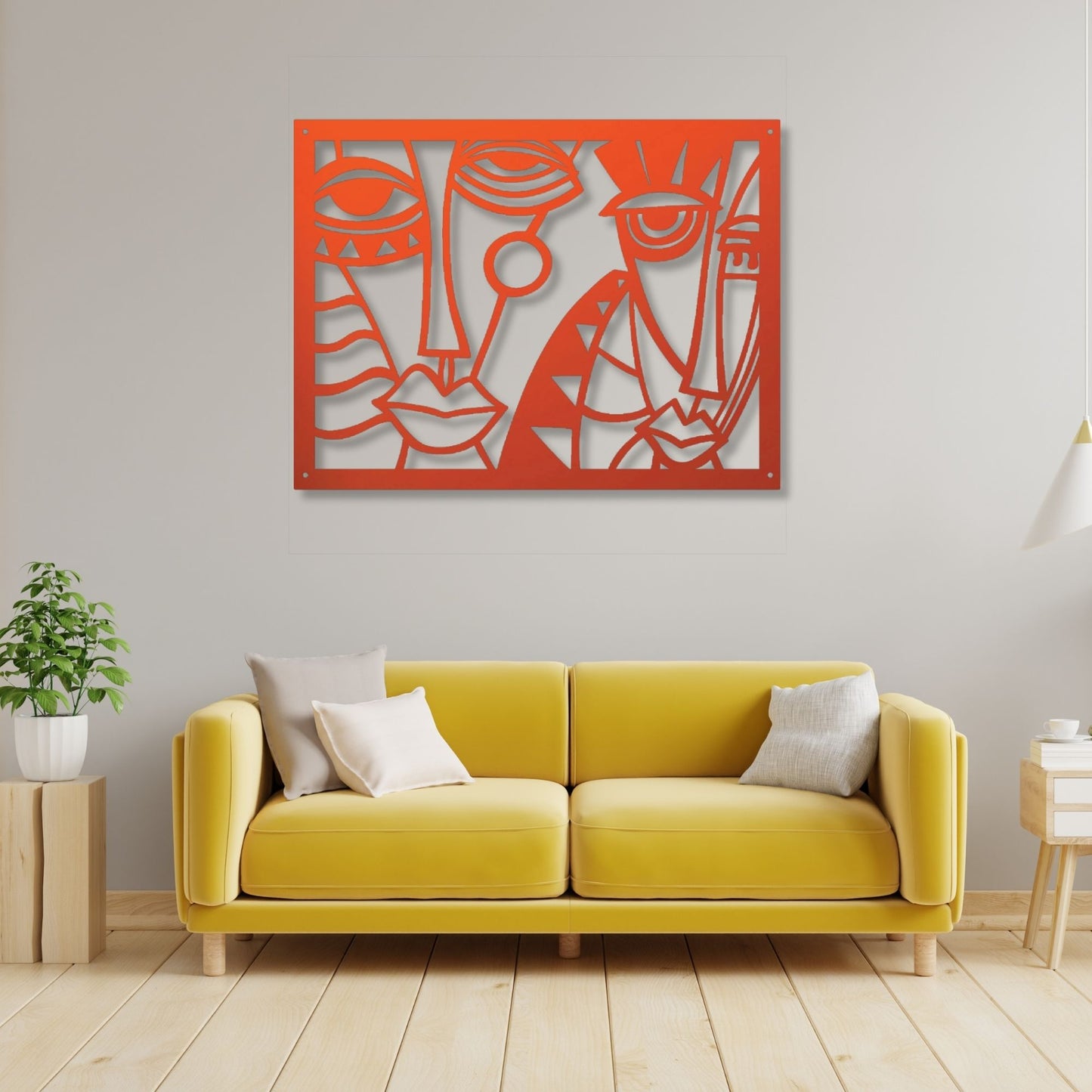 Picasso Style Faces Wall Art, Abstract Face Print, Cubism Wall Decor, Modern Line Art, Picasso Face Art, Minimalist Portrait Artwork