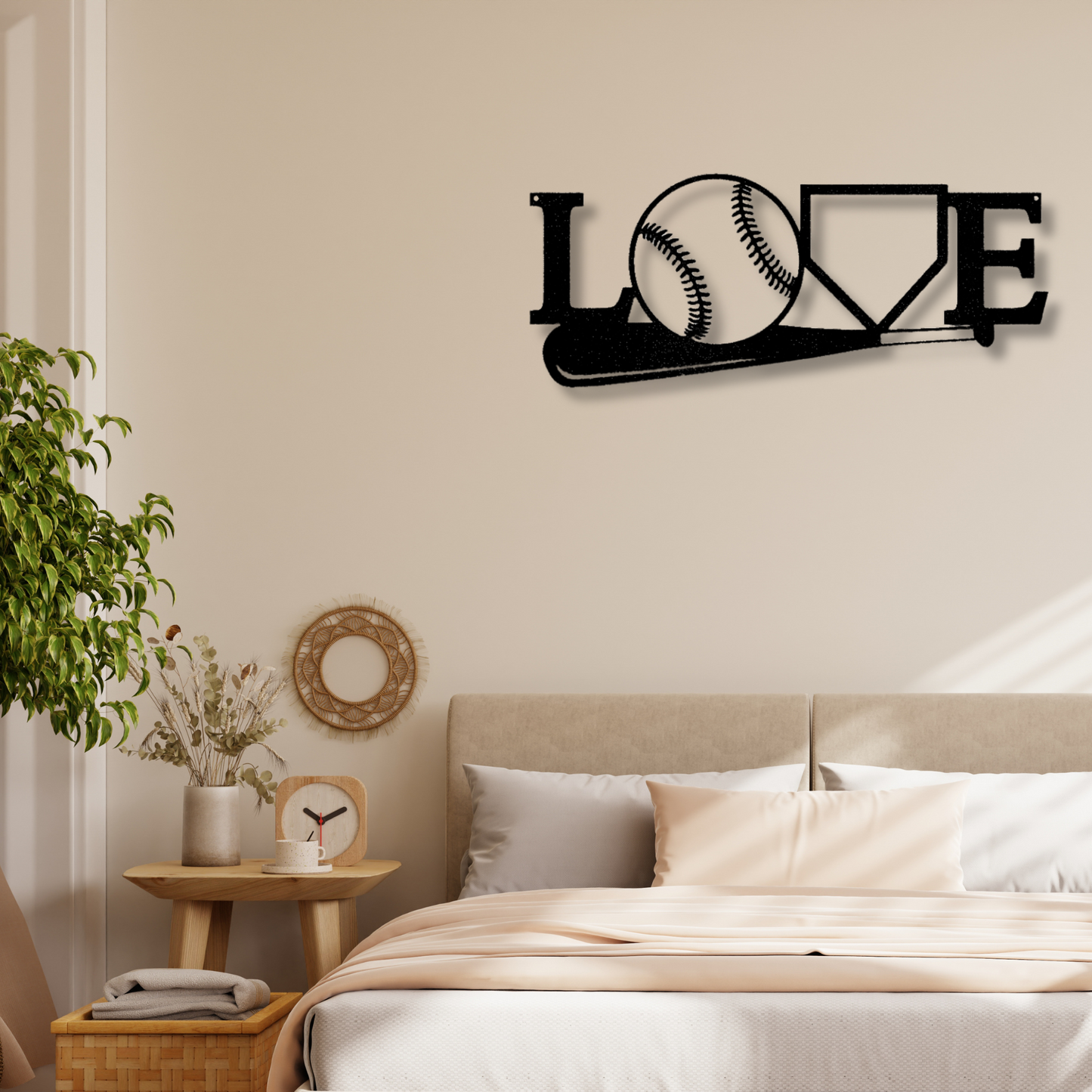 For The Love Of The Game Metal Sign, For The Love Of The Game Monogram, Graduation Gift For Sports Lover, Housewarming Gift, Living Room Decor.