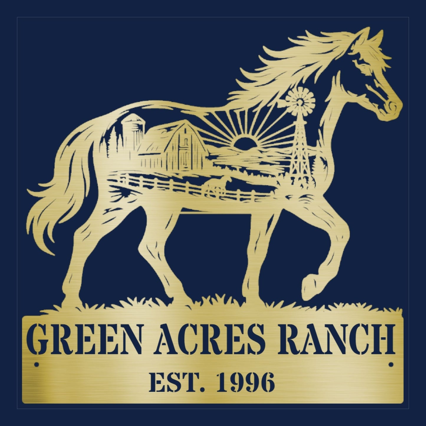 Personalized ranch sign, Custom ranch name sign, Farm sign, Rustic ranch decor, Country home sign