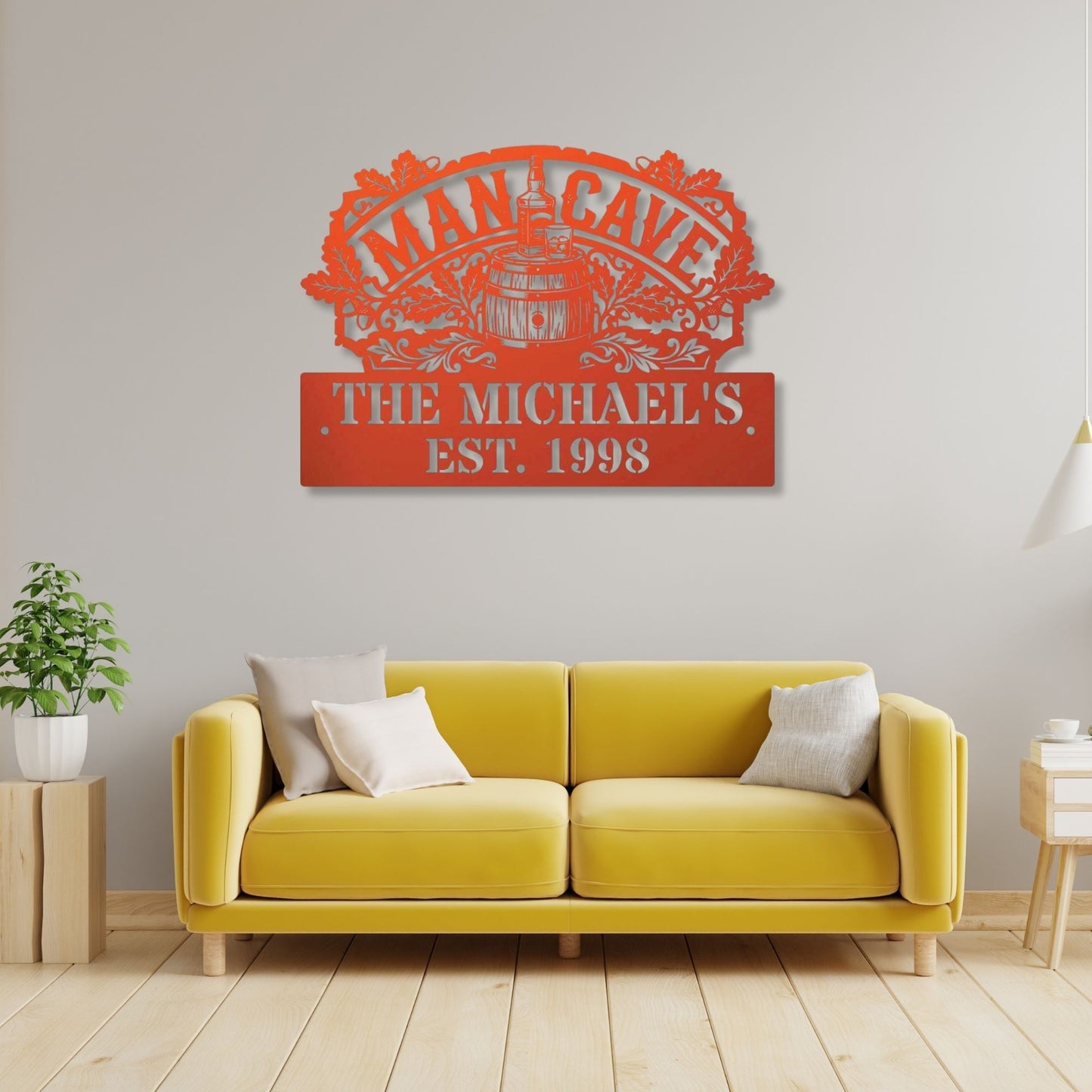Custom Home Bar Decor, Personalized Man Cave Bar Metal Sign, Funny Pub Sign, Gift for Him, Husband Father Day Gift, Garage Wall Art Decor