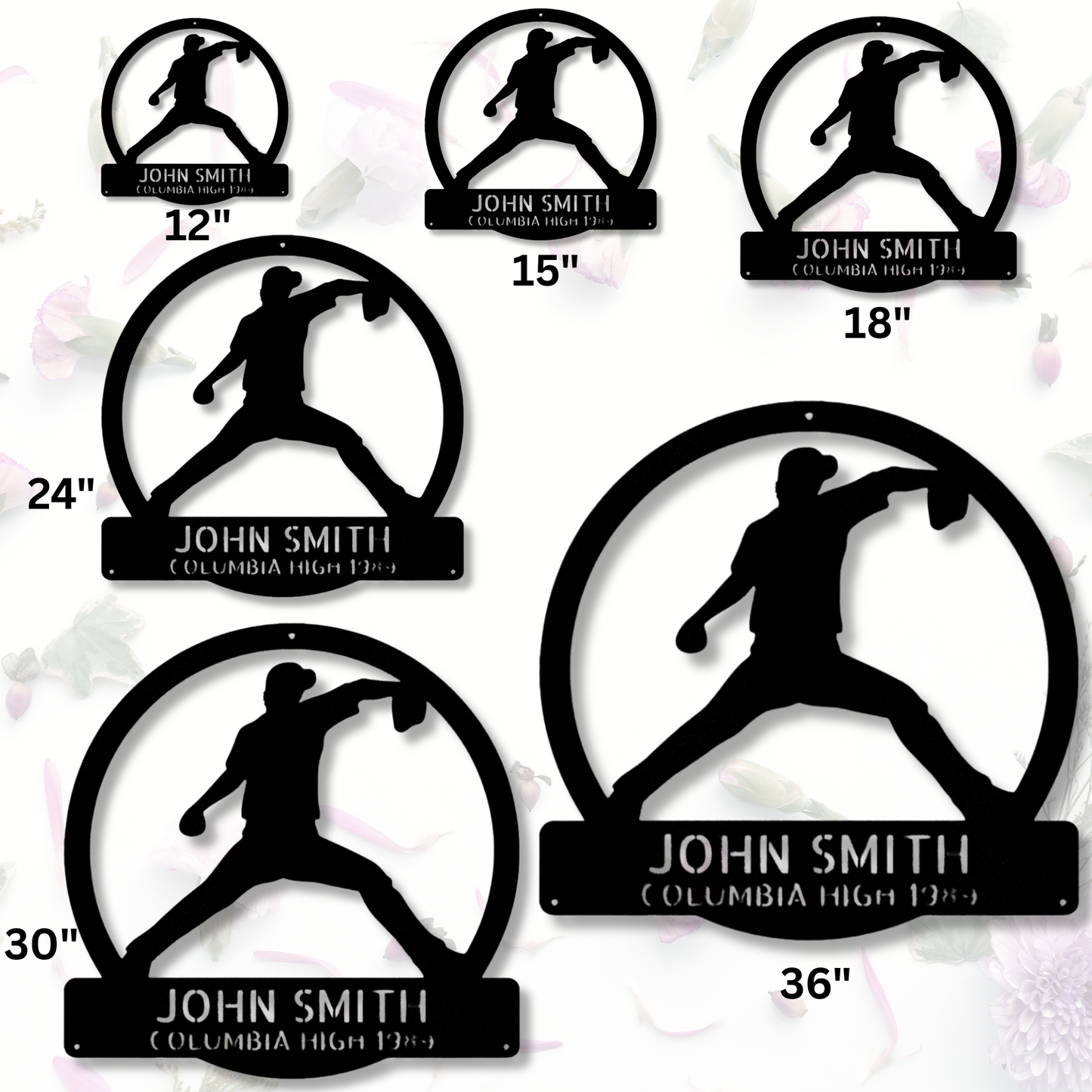 Custom Pitch Perfect  Metal Sign, Personalized Pitch Perfect Monogram, Graduation Gift For Sports Lover, Birthday Gift For Him, Living Room Decor, Housewarming Gift.