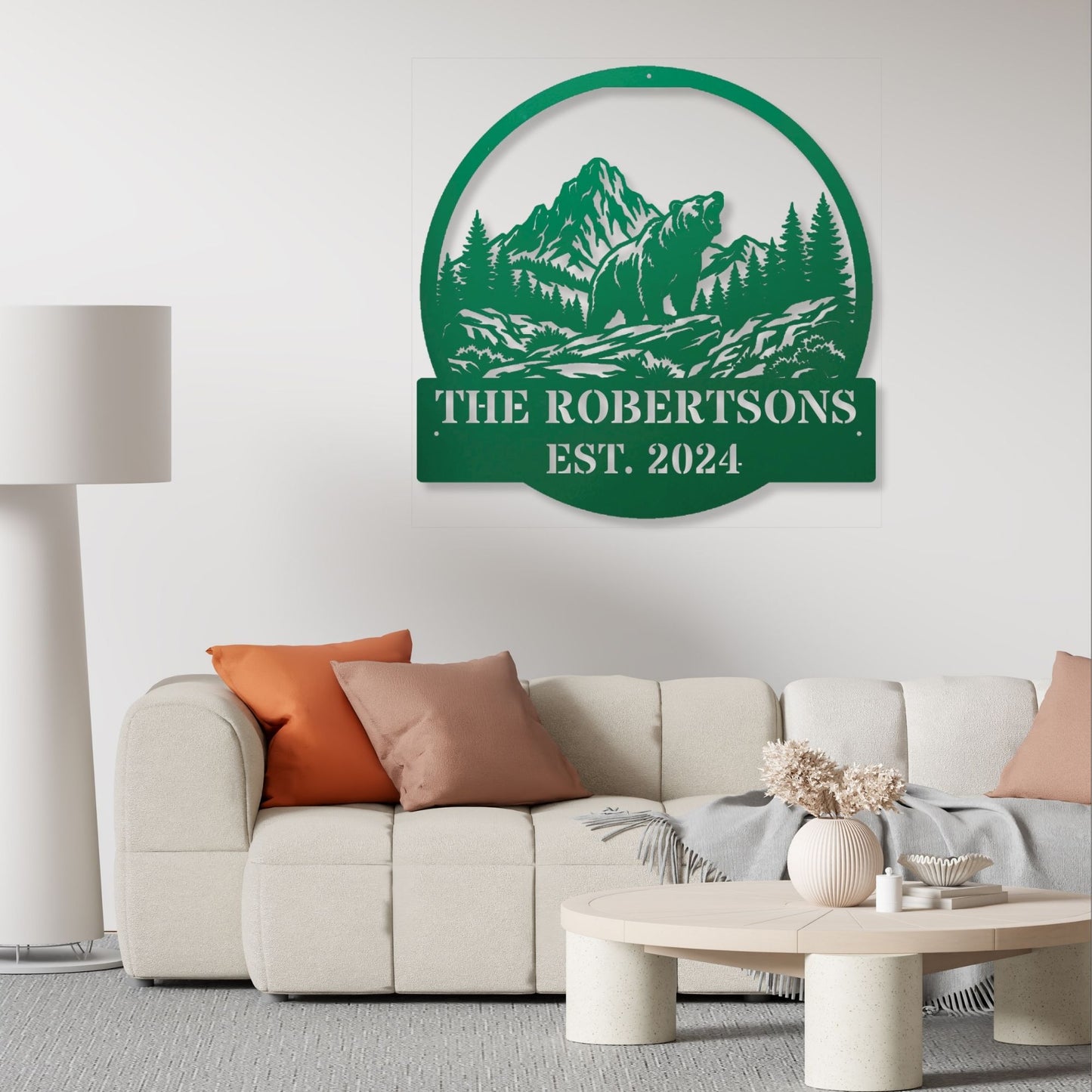 Custom Family Cabin Metal Sign, Personalized Cabin Decor, Rustic Lake House Sign, Family Name Wall Art, Cabin Gift, Metal Home Decor