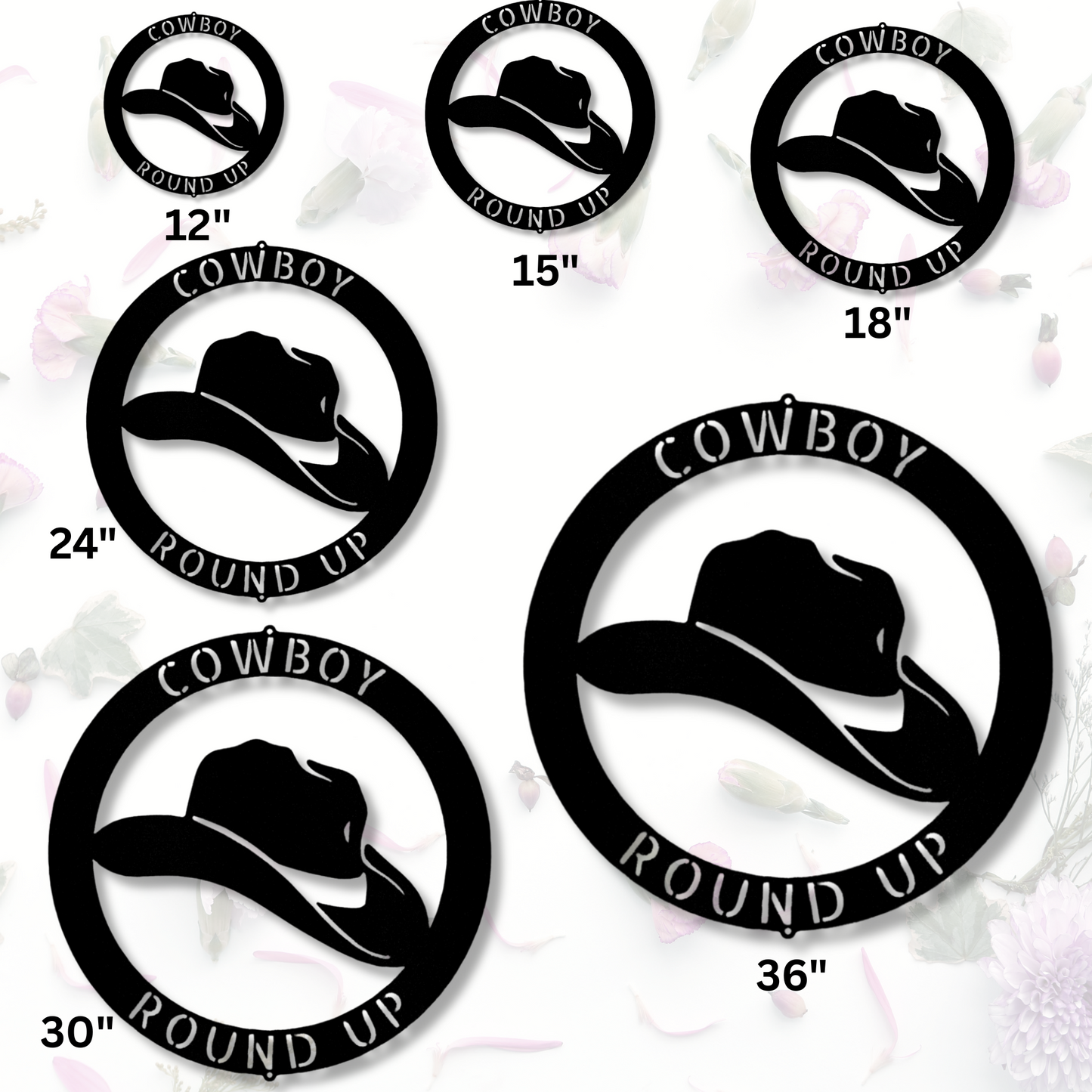 Cowboy Hat Metal Sign, Western Themed Metal Art, Farm Ranch Sign, Last Name Metal Sign, Home Address Sign, Cowboy Cabin Sign, Husband Gifts