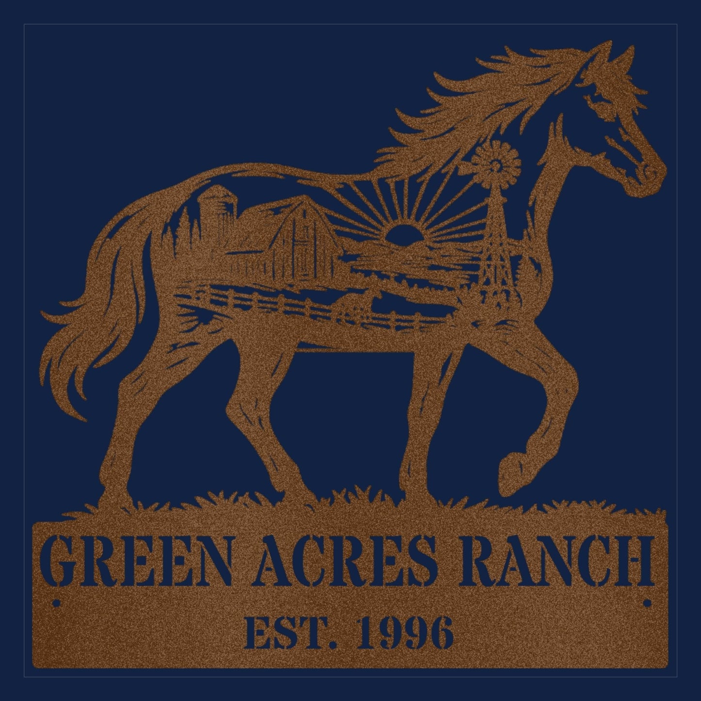 Personalized ranch sign, Custom ranch name sign, Farm sign, Rustic ranch decor, Country home sign
