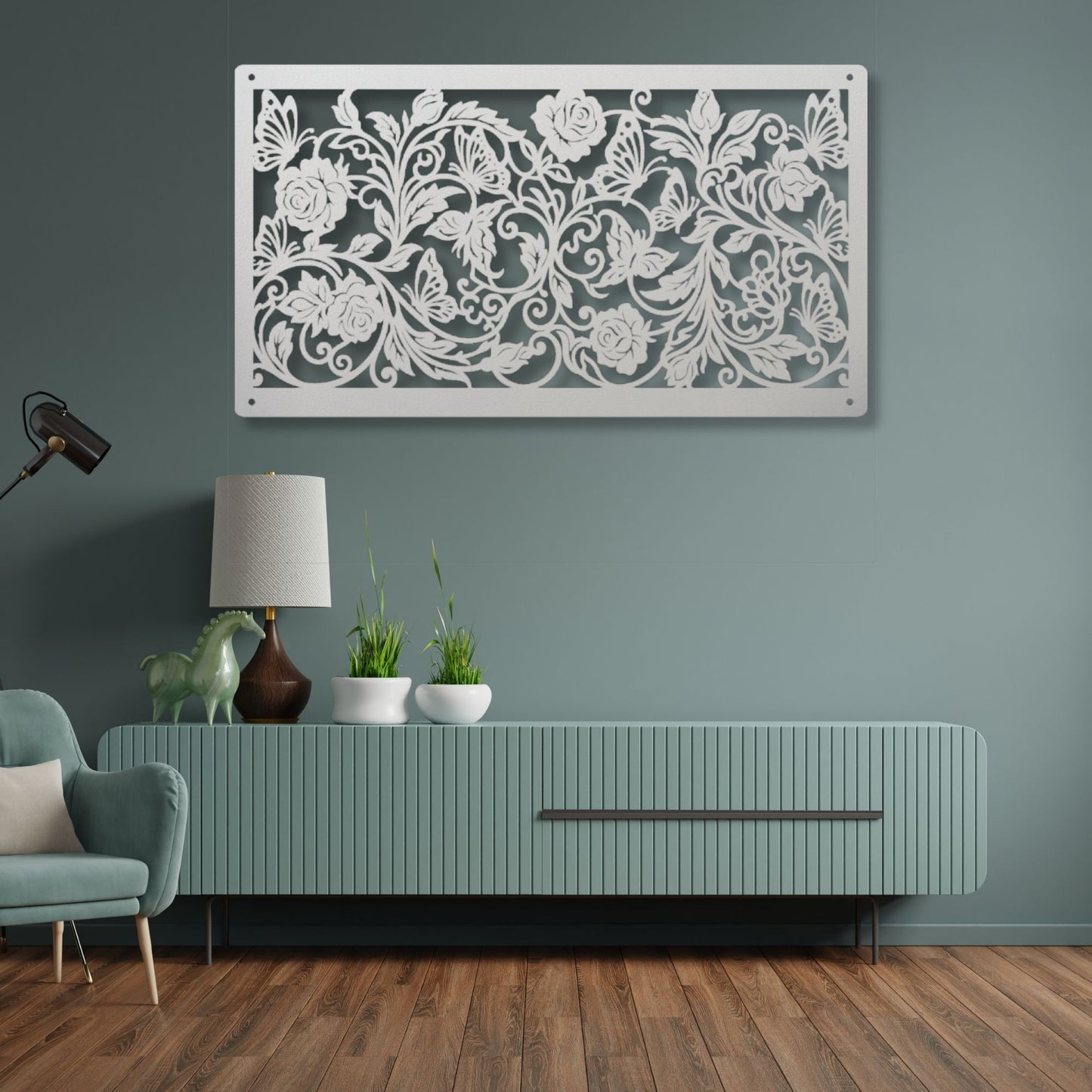 Butterfly Metal Wall Art, Butterfly Wall Decor, Metal Wall Hanging, Garden Wall Art, Outdoor Metal Art, Nature Home Decor Gift