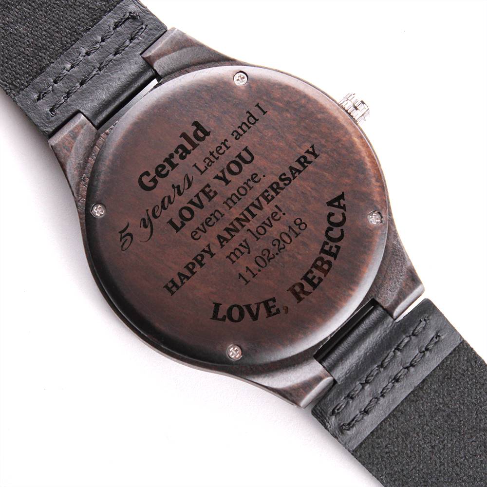 Wooden Watch Engraving Ideas For Boyfriend Watch Engraving Ideas