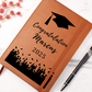 Custom Journal, Personalized Graduation Gift, Class of 2025 Present - College, Master's, PHD Degree Gifts for Graduates
