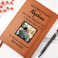 Nephew Remembrance Photo Journal, Nephew In Heaven Gift, Loss of Nephew Memorial Picture Journal, Sympathy Gift, Grief Journal Letters to Nephew