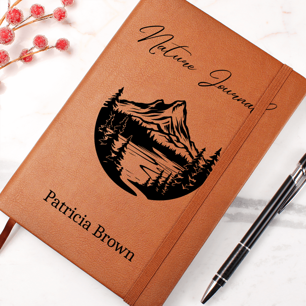 Personalized Adventure Journal, Travel Memories Keepsake, Mountain Adventure Diary, Memory Book, Traveler Gift, Adventure Book