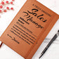 Difference Maker Journal, Sales Manager Gift, Personalized Colleague Friend Mentor Appreciation Gift, Custom Name Leather Journal.