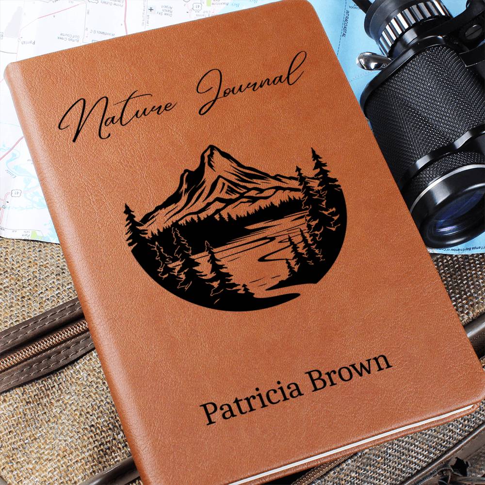 Personalized Adventure Journal, Travel Memories Keepsake, Mountain Adventure Diary, Memory Book, Traveler Gift, Adventure Book