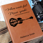Where Words Fail Lyrics Notebook Journal, Songwriting Muscian Journal, Gift for Music Lovers, Music Teacher Gift, Custom Guitarist Gift