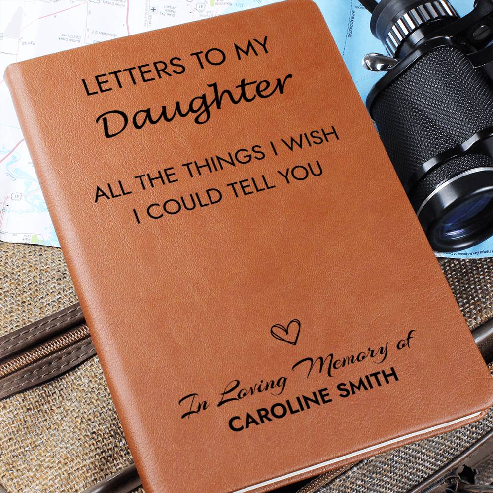 Loss of Daughter Memorial Journal, Daughter In Heaven Gift, Daughter Remembrance Journal, Sympathy Gift for Loss Of Daughter, Grief Journal Letters to Daughter