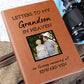 Loss of Grandson Photo Memorial Journal, Grandson In Heaven Gift, Grandson Remembrance Photo  Journal, Sympathy Gift, Grief Journal Letters to Grandson