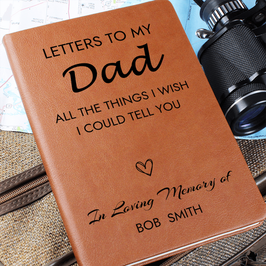 Loss of Dad Memorial Journal, Sympathy Gift, Grief Diary for Father Loss, Keepsake Book, Bereavement Support for Men and Women