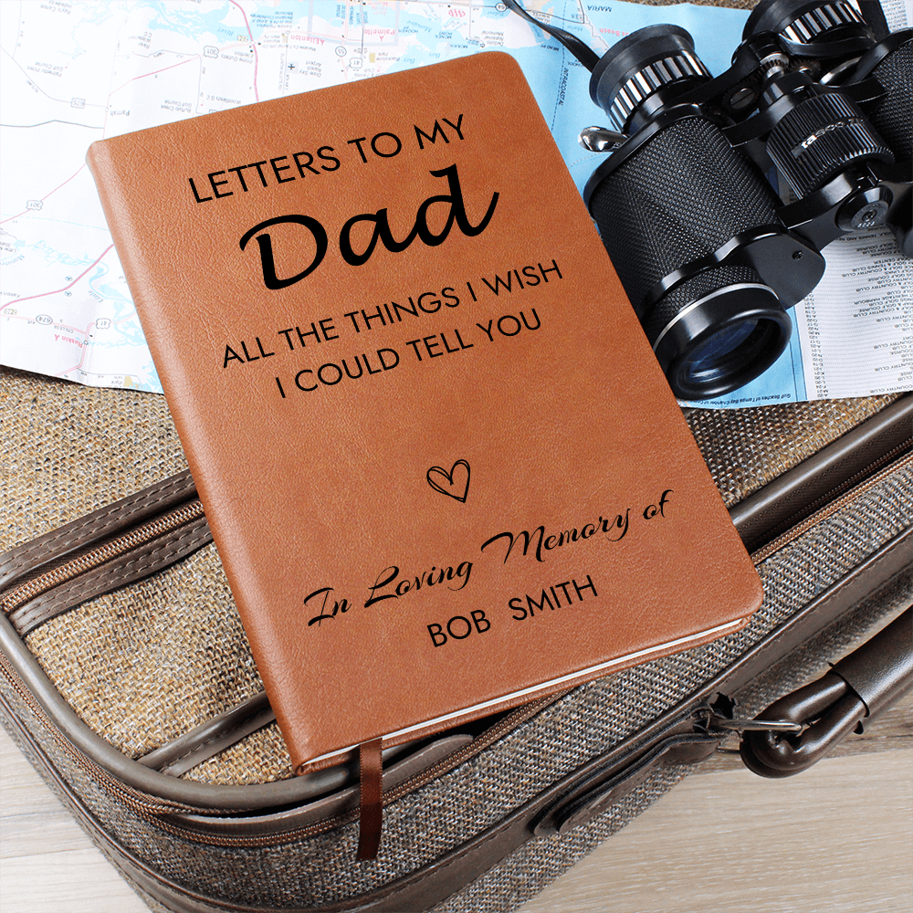 Loss of Dad Memorial Journal, Sympathy Gift, Grief Diary for Father Loss, Keepsake Book, Bereavement Support for Men and Women