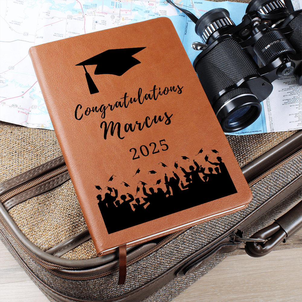 Custom Journal, Personalized Graduation Gift, Class of 2025 Present - College, Master's, PHD Degree Gifts for Graduates