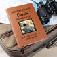 Cousin Remembrance Photo Journal, Cousin In Heaven Gift, Loss of a Cousin Memorial Photo Journal, Sympathy Gift, Grief Journal Letters to Cousin