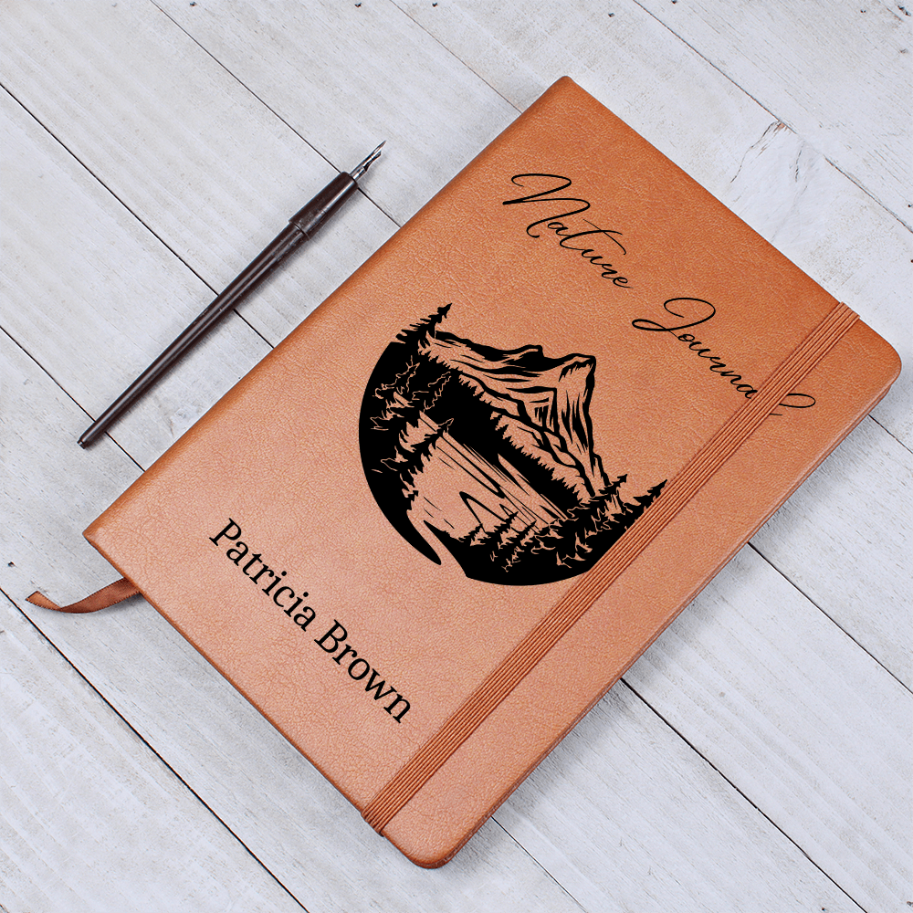 Personalized Adventure Journal, Travel Memories Keepsake, Mountain Adventure Diary, Memory Book, Traveler Gift, Adventure Book