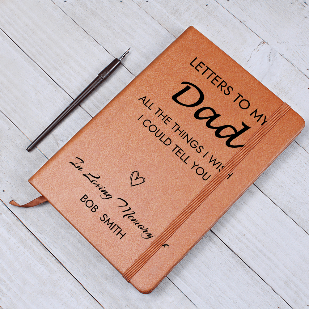 Loss of Dad Memorial Journal, Sympathy Gift, Grief Diary for Father Loss, Keepsake Book, Bereavement Support for Men and Women