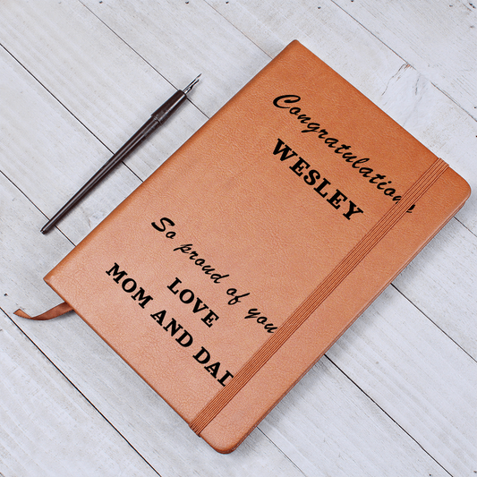 Graduation Gift Personalized Journal, Keepsake Diary, Custom Grad Present, High School, College, Masters, Daughter, Best Friend Memory Book