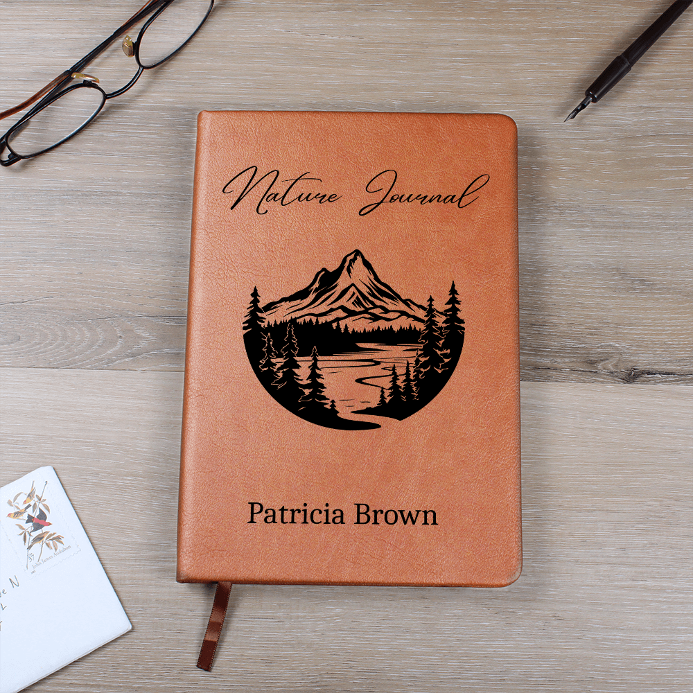 Personalized Adventure Journal, Travel Memories Keepsake, Mountain Adventure Diary, Memory Book, Traveler Gift, Adventure Book
