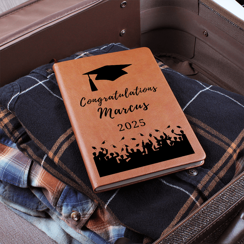 Custom Journal, Personalized Graduation Gift, Class of 2025 Present - College, Master's, PHD Degree Gifts for Graduates