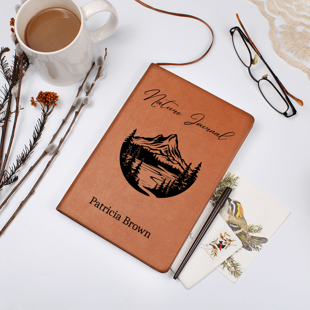Personalized Adventure Journal, Travel Memories Keepsake, Mountain Adventure Diary, Memory Book, Traveler Gift, Adventure Book